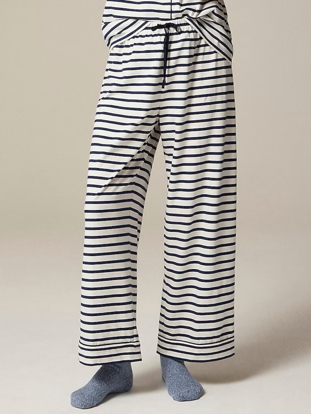 J Crew Sailor Striped Wide Leg Pajama Pants